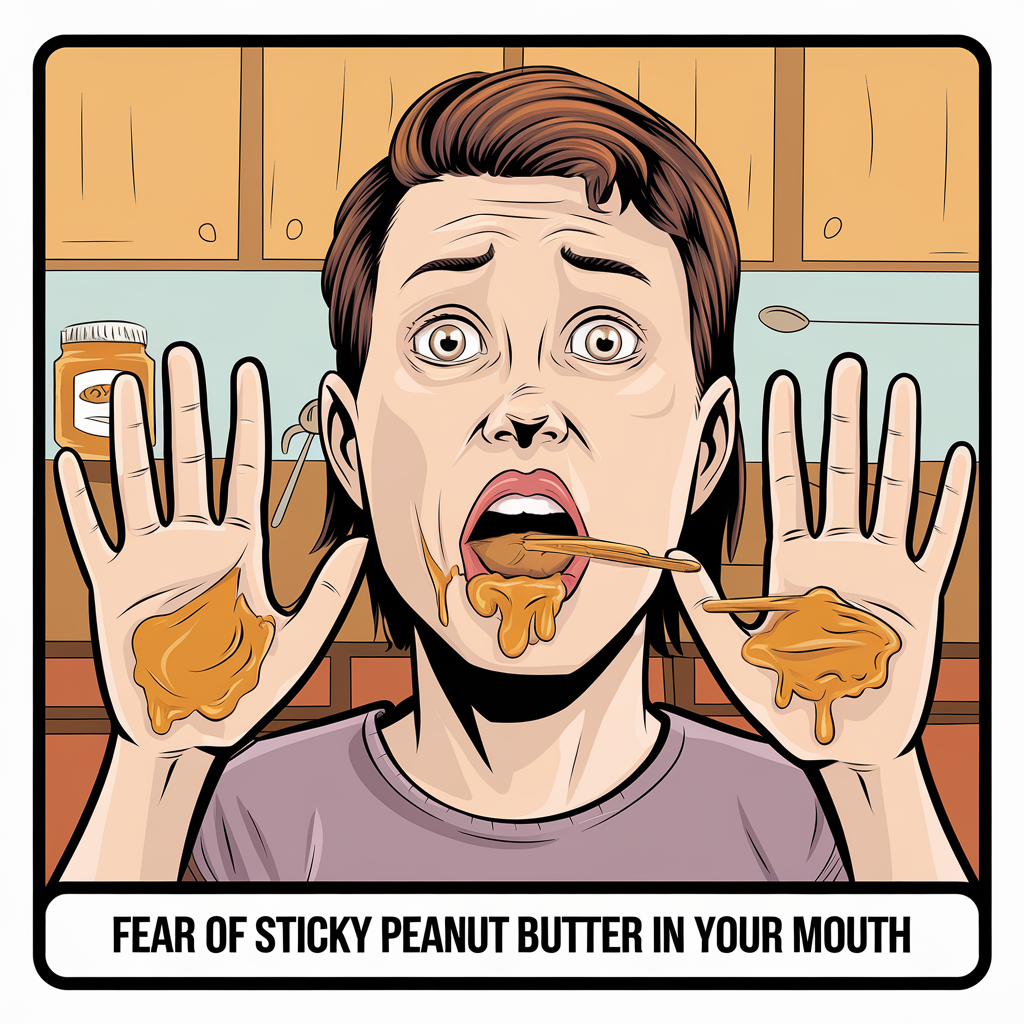 Sticky Peanut Butter Fear