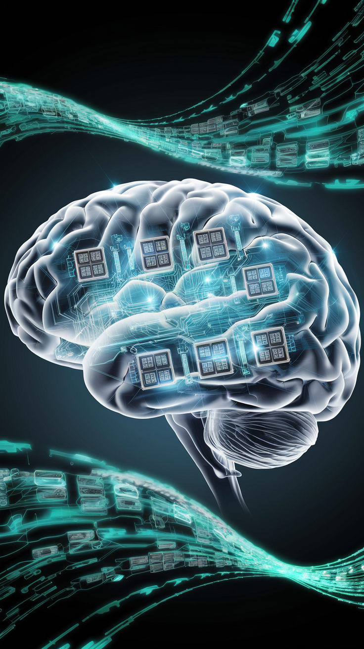 The human brain can store 2.5 petabytes of info.